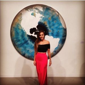 Sachin Babi Pink Tube Skirt